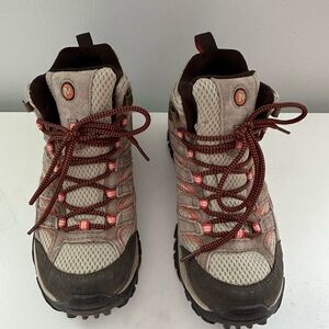 Merrell Brown and Black Hiking Boots